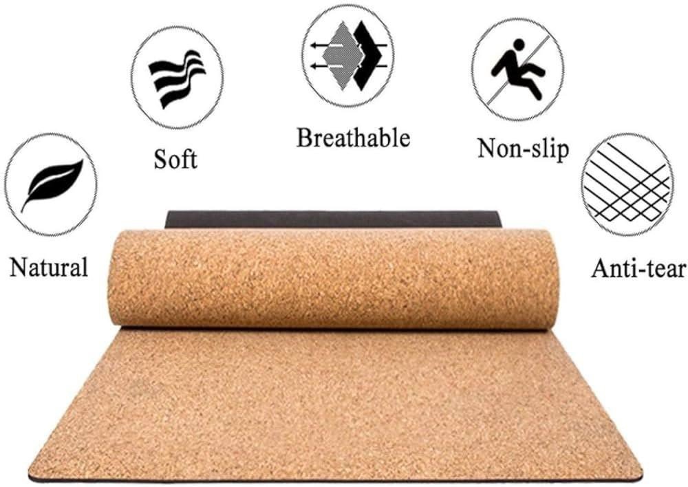 Cork Yoga Mat & Yoga Blocks Set Cork Yoga Mat & Yoga Blocks Set